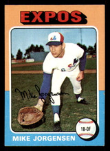 1975 Topps #286 Mike Jorgensen Ex-Mint ID: 341164 1975 Topps #286 Mike Jorgensen Ex-Mint ID: 341164