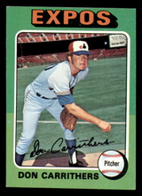 1975 Topps #438 Don Carrithers Ex-Mint ID: 341593 1975 Topps #438 Don Carrithers Ex-Mint ID: 341593