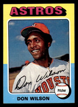 1975 Topps #455 Don Wilson Ex-Mint 