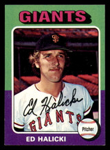 1975 Topps #467 Ed Halicki Ex-Mint RC Rookie  ID: 341665