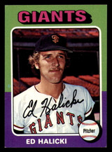 1975 Topps #467 Ed Halicki Ex-Mint RC Rookie  ID: 341667