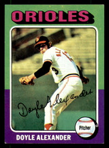 1975 Topps #491 Doyle Alexander Ex-Mint  ID: 341736