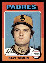 1975 Topps #578 Dave Tomlin Ex-Mint RC Rookie 