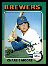 1975 Topps #636 Charlie Moore Near Mint  ID: 341998