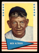 1961 Fleer #3 Nick Altrock Very Good 