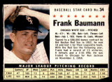 1961 Post Cereal #34 Frank Baumann Very Good  ID: 342327