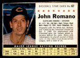 1961 Post Cereal #67 John Romano Very Good ID: 342364 1961 Post Cereal #67 John Romano Very Good ID: 342364