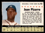 1961 Post Cereal #112 Juan Pizarro VG-EX  ID: 342408