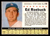 1961 Post Cereal #170 Ed Roebuck Excellent+  ID: 342459