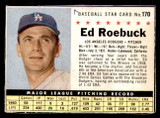1961 Post Cereal #170 Ed Roebuck Very Good  ID: 342461