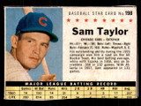 1961 Post Cereal #198 Sammy Taylor Good  ID: 342489