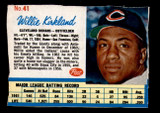 1962 Post Cereal #41 Willie Kirkland G-VG 