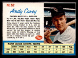 1962 Post Cereal #52 Andy Carey Near Mint  ID: 342600