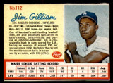 1962 Post Cereal #112 Jim Gilliam Ex-Mint  ID: 342726