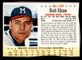 1963 Post Cereal #154 Bob Shaw COR Very Good  ID: 343009
