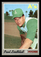 1970 Topps #408 Paul Lindblad Near Mint  ID: 343859