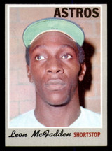 1970 Topps #672 Leon McFadden Ex-Mint  ID: 344327