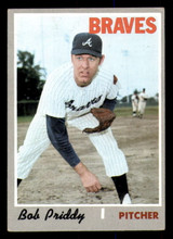 1970 Topps #687 Bob Priddy Excellent+  ID: 344336