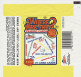 1992 Pacific Where Are They Wrapper #*sku34520 1992 Pacific Where Are They Wrapper #*sku34520
