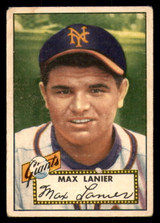 1952 Topps #101 Max Lanier Very Good  ID: 345537