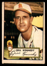 1952 Topps #102 Bill Kennedy Miscut   ID:345538