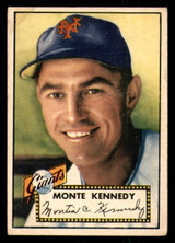 1952 Topps #124 Monte Kennedy VG-EX 