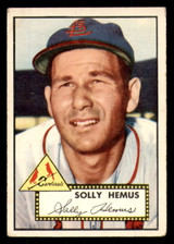 1952 Topps #196 Solly Hemus Very Good RC Rookie  ID: 345570