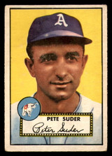 1952 Topps #256 Pete Suder Very Good  ID: 345598