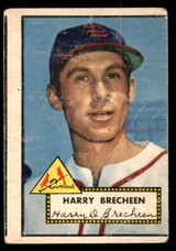 1952 Topps #263 Harry Brecheen Miscut Cardinals   ID:345603