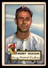 1952 Topps #266 Murry Dickson G-VG 1952 Topps #266 Murry Dickson G-VG