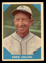 1960 Fleer #20 Eddie Collins DP Excellent 