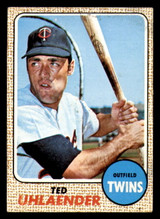 1968 Topps #28 Ted Uhlaender Excellent+  ID: 346656