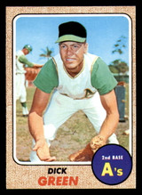 1968 Topps #303 Dick Green Near Mint ID: 346821 1968 Topps #303 Dick Green Near Mint ID: 346821