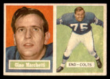 1957 Topps #5 Gino Marchetti Near Mint 1957 Topps #5 Gino Marchetti Near Mint