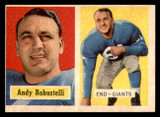 1957 Topps #71 Andy Robustelli Ex-Mint  ID: 347661