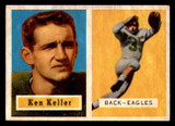 1957 Topps #111 Ken Keller DP Ex-Mint RC Rookie  ID: 347695