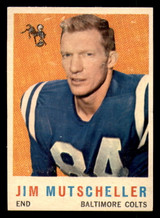 1959 Topps #89 Jim Mutscheller Excellent+  ID: 347793