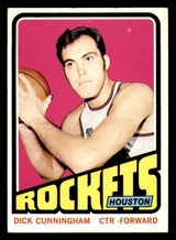 1972-73 Topps #62 Dick Cunningham Very Good 1972-73 Topps #62 Dick Cunningham Very Good