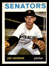 1964 Topps #261 Jim Hannan Near Mint ID: 348304 1964 Topps #261 Jim Hannan Near Mint ID: 348304