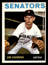 1964 Topps #261 Jim Hannan Near Mint  ID: 348304