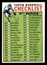 1964 Topps #362 Checklist 353-429 Near Mint 1964 Topps #362 Checklist 353-429 Near Mint