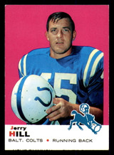 1969 Topps #94 Jerry Hill Miscut Colts  ID:349204