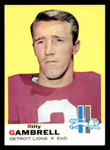 1969 Topps #101 Billy Gambrell Near Mint  ID: 349205