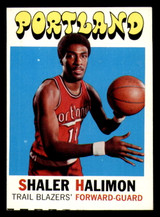 1971-72 Topps #89 Shaler Halimon Very Good  ID: 350237