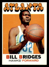 1971-72 Topps #132 Bill Bridges DP Ex-Mint  ID: 350344