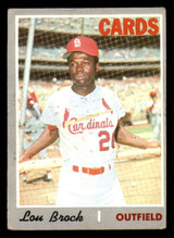 1970 Topps #330 Lou Brock Very Good ID: 351151 1970 Topps #330 Lou Brock Very Good ID: 351151