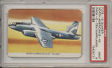 1950's Quaker Pack-O-Ten Warplanes North American B45 PSA 9 MINT  #*