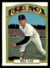 1972 Topps #636 Bill Lee Miscut Red Sox  ID:351944