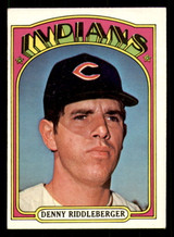1972 Topps #642 Denny Riddleberger Excellent+ RC Rookie  ID: 351953