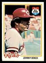 1978 Topps #700 Johnny Bench Ex-Mint  ID: 352289